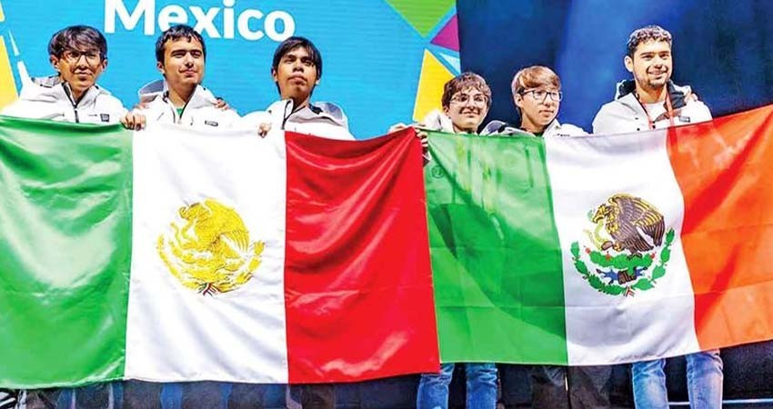 Mexicanos se bañan de oro en matemáticas
