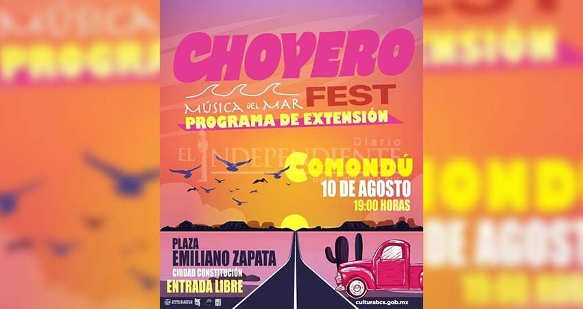 Celebrarán otro “Choyero Fest”, ahora en Comondú; será entrada libre