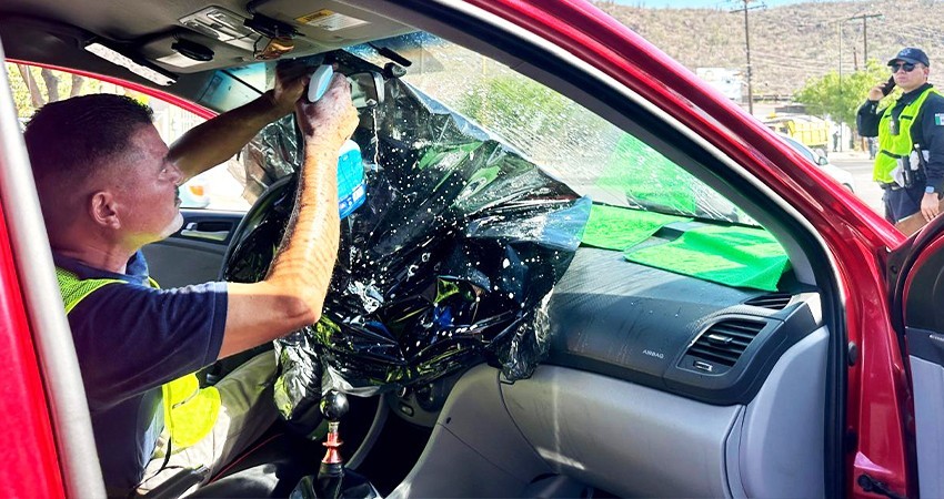 Presentan iniciativa para reformar la ley de Tránsito Terrestre en BCS respecto al polarizado de cristales