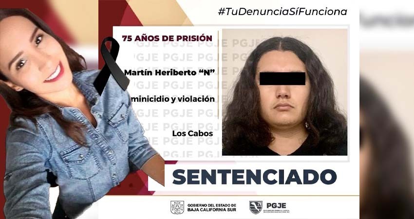 Sentencian a 75 años de prisión al feminicida de la doctora Alí Jasel