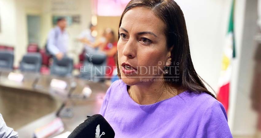 Confía alcaldesa de La Paz en la aplicación de sentencia contra diputado del PAN por ejercer violencia de género