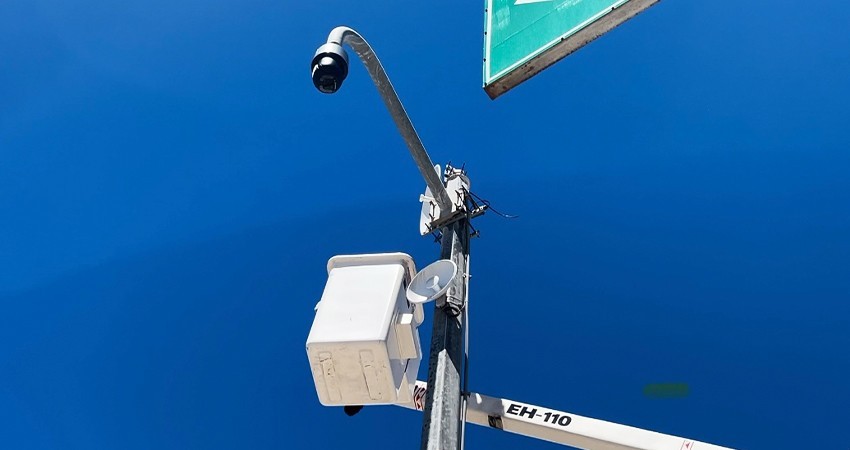 Instala Secretaría de Seguridad Pública videovigilancia en Loreto