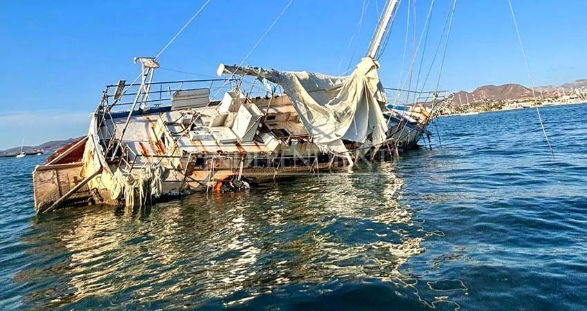 Con el nombre de servidores públicos bautizarán las embarcaciones que contaminan la bahía de La Paz