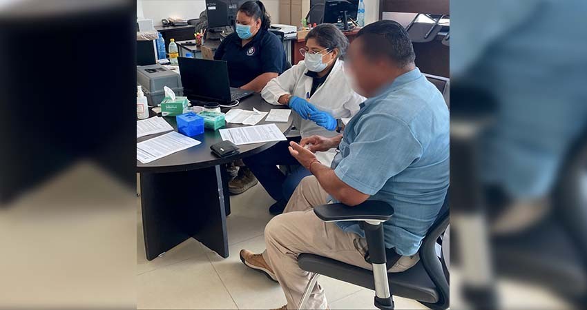 40 personas participaron en la jornada de toma de muestras biológicas efectuada por la PGJE en Los Cabos