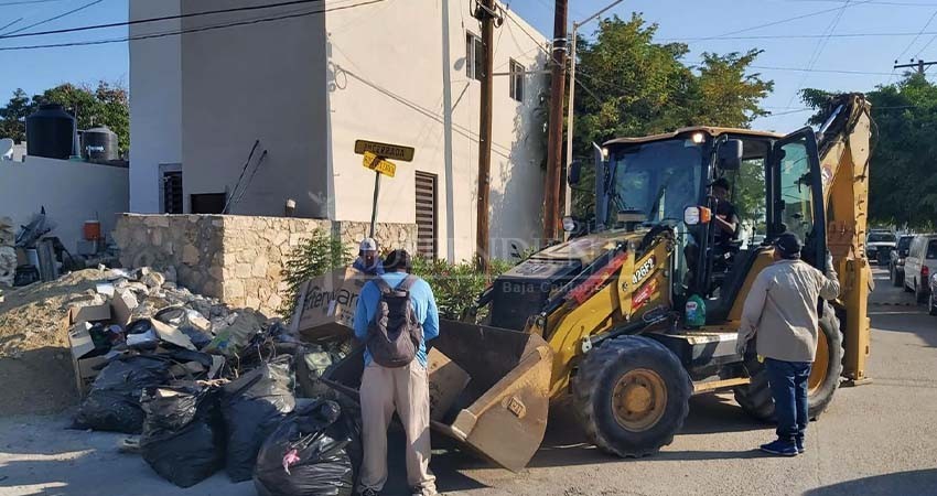 Servicios Públicos de Los Cabos avanza 65% en recolección de basura rezagada