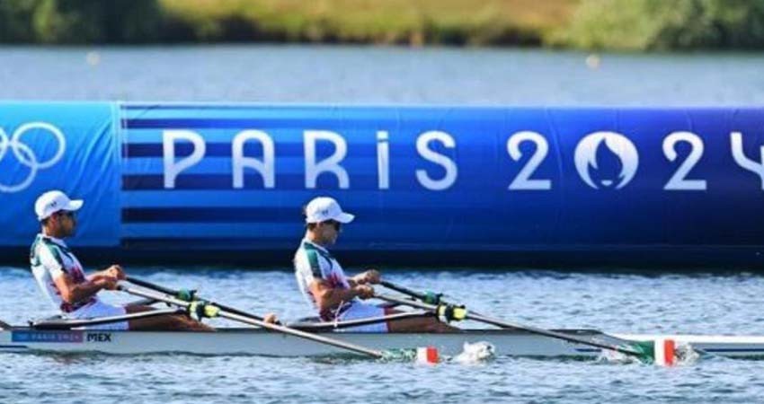 Remeros clasifican a la final “B” en París 2024