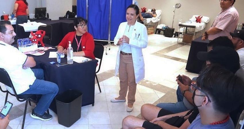 Refuerza Salud estatal captación de sangre segura para atención de emergencias