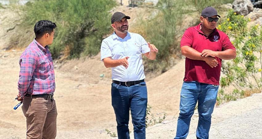 Realiza Servicios Públicos recorrido de supervisión en zonas de riesgo