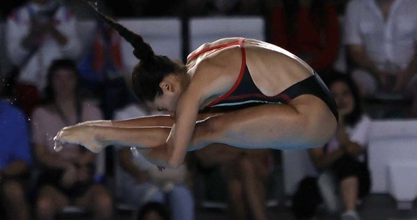 Gabriela Agúndez finaliza en el quinto lugar de la final de plataforma individual