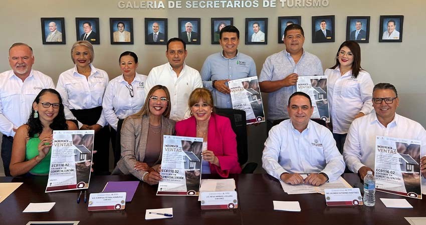 Invitan SETUE e ICATEBCS a curso de certificación para agentes inmobiliarios.