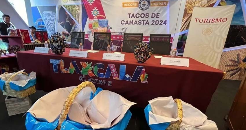 México alista nuevo Récord Guinness con más de 150 variedades de tacos de canasta