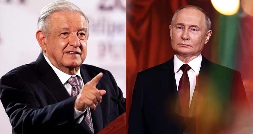 López Obrador descarta detención de Putin si viene a toma de posesión de Sheinbaum