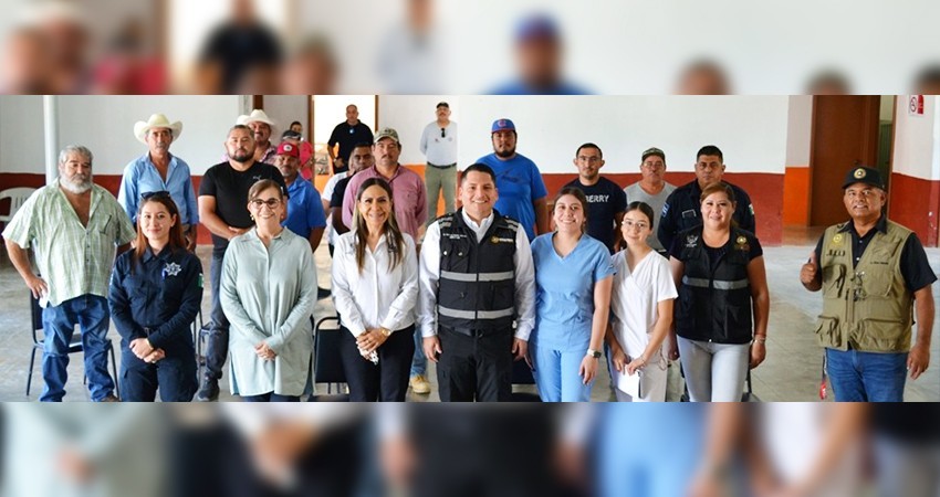 Entrega Protección Civil La Paz insumos a comités delegacionales