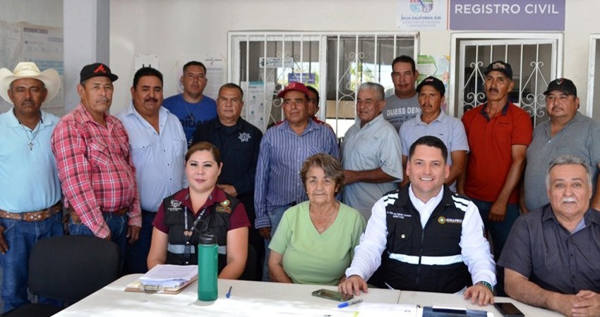 Concluye Protección Civil con los trabajos de organización de los Comités Delegacionales