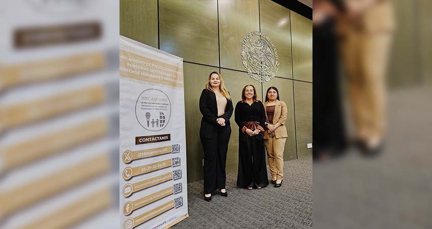 Refrenda BCS compromiso de proteger a personas defensoras de derechos humanos y periodistas