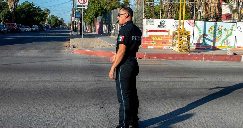 Policía de La Paz brindará seguridad a escuelas del municipio el próximo regreso a clases