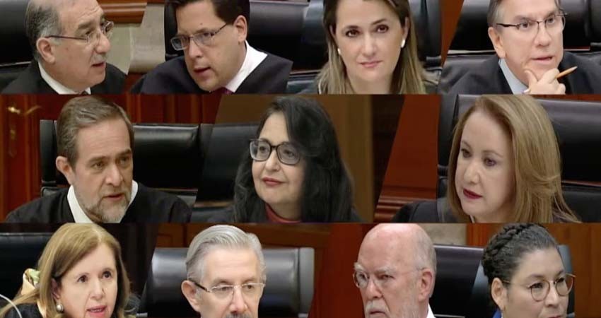 Ministros de la SCJN suspenden sesión en apoyo a paristas contra reforma judicial