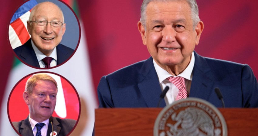 Relación con EU y Canadá continúa, pausa sólo es con embajadores: López Obrador