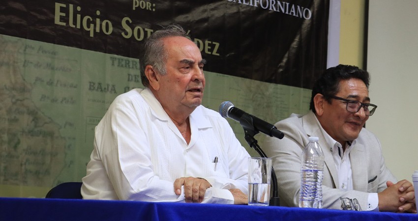 Presentan en UABCS “Memorias de un Constituyente Sudcaliforniano” de Eligio Soto López