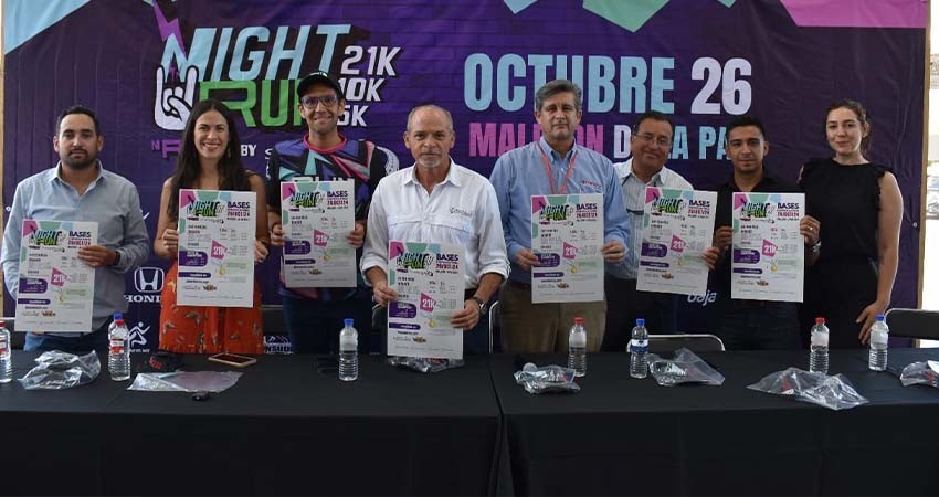Anuncian 6ta. edición de la carrera Night Run and Rock