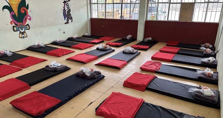 MARINA activa Refugio Temporal en El Centenario por la Tormenta Tropical “Ileana”