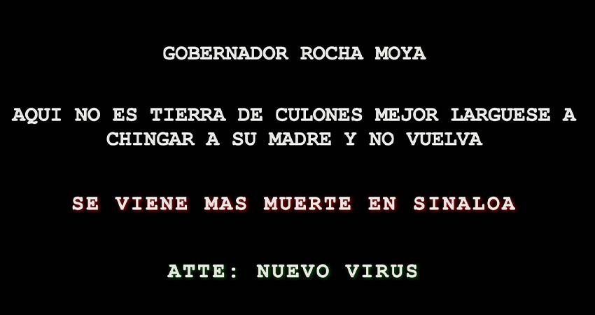 Hackean sitios oficiales en Sinaloa; envía amenazas al gobernador