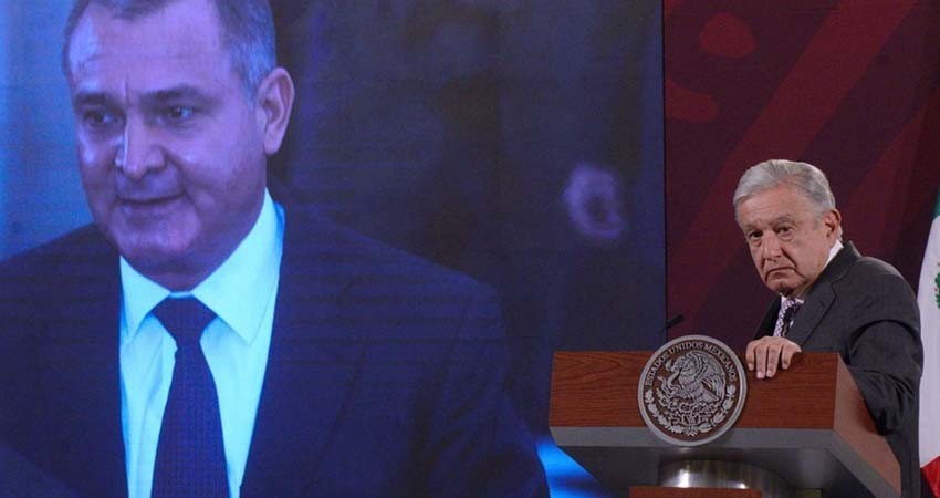 AMLO reta a García Luna a presentar pruebas sobre su supuesto nexo con el narco