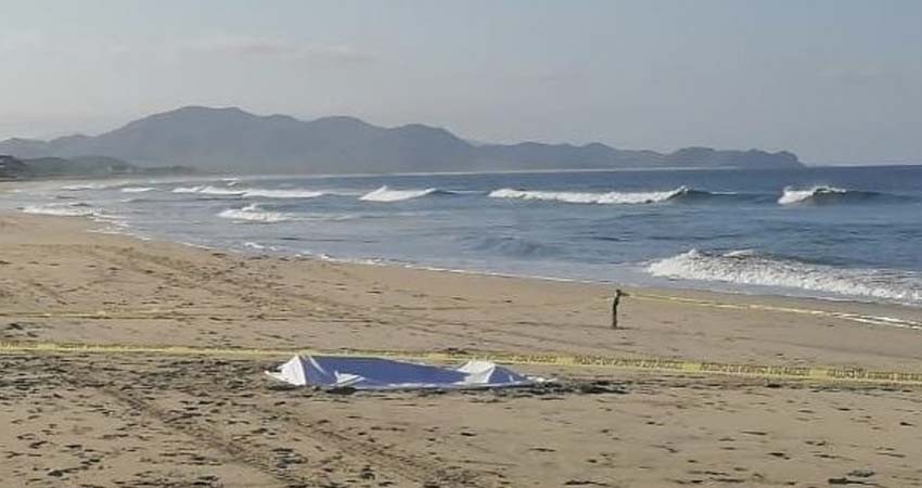 Localizan un cuerpo sin vida en playa Cerritos