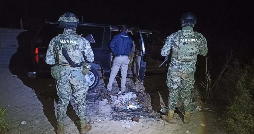 Elementos de la Armada de México aseguran 480 kg de almeja chocolata que está en veda temporal