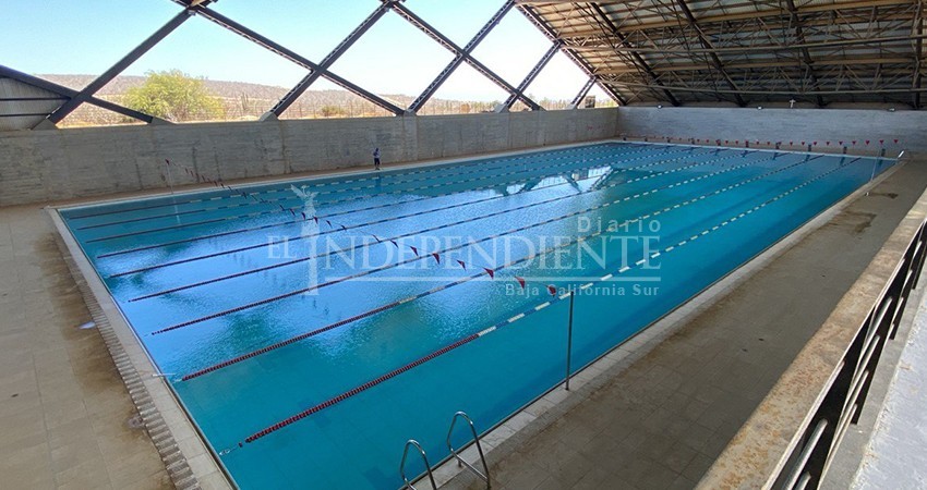 Mintieron. Alberca Olímpica de CSL continua igual que hace tres años, sin reparar