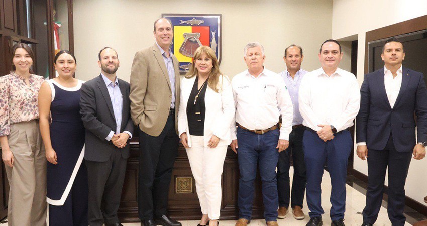 Recibe BCS visita del nuevo cónsul de los Estados Unidos en Tijuana
