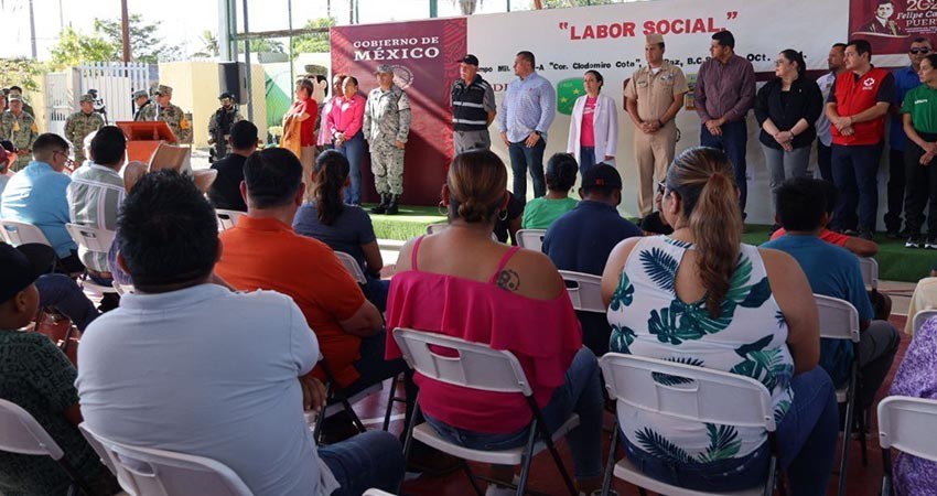 De gran beneficio la jornada social en La Ribera; acercan servicios gratuitos a la comunidad