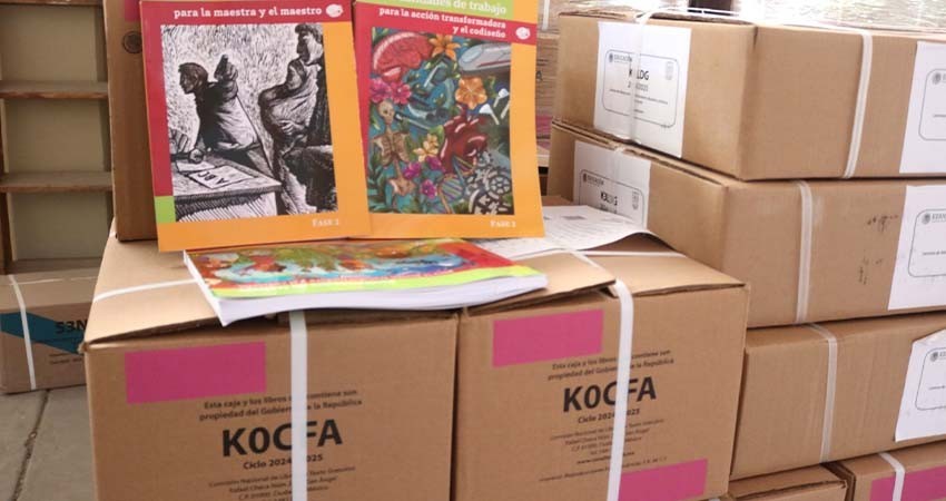 Distribuyen nuevos libros de texto gratuitos para preescolar y telesecundaria