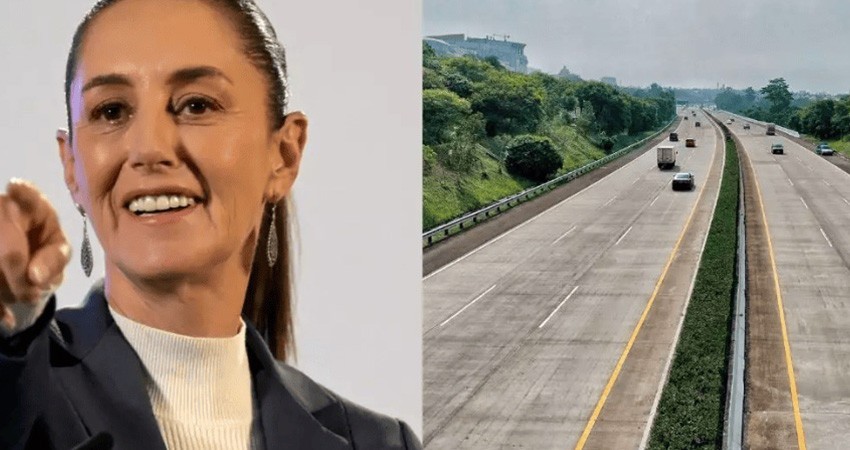 Sheinbaum va contra baches carreteros a nivel nacional