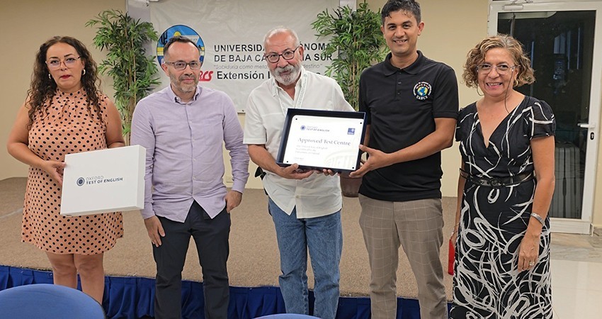 Acreditan a UABCS Los Cabos como Centro Examinador Oficial de la Universidad de Oxford