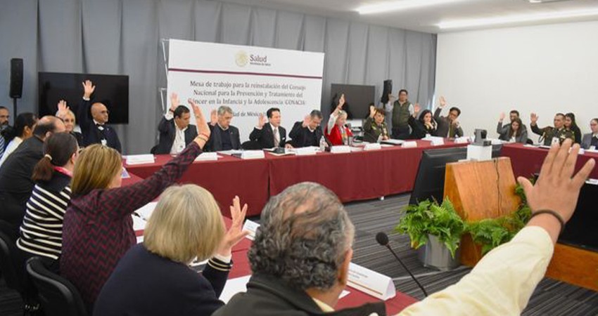Reinstalan Consejo Nacional para Prevención y Tratamiento del Cáncer de la Infancia y Adolescencia