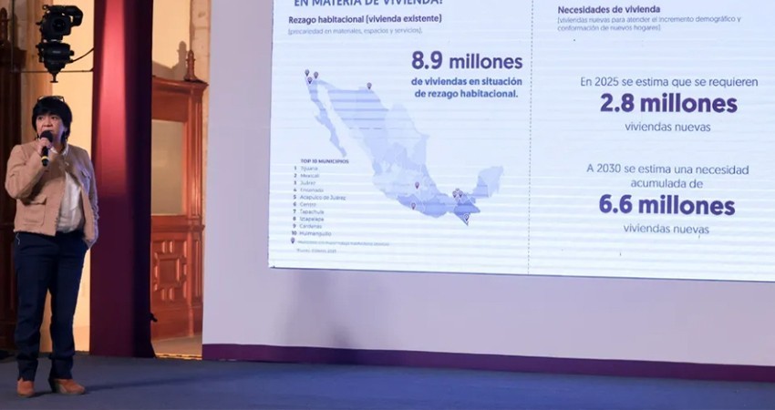 Anuncia el gobierno federal construcción de 1 millón de viviendas de interés social