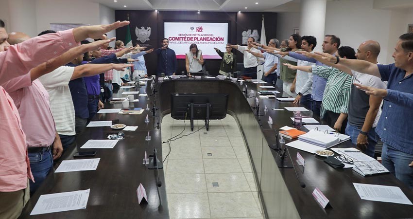 Instala el Ayuntamiento de La Paz el Comité de Planeación para el Desarrollo Municipal 2024 - 2027