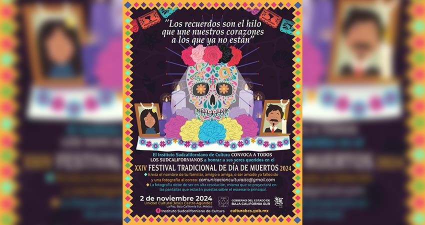 Convocan a participar en actividad alusiva al día de muertos