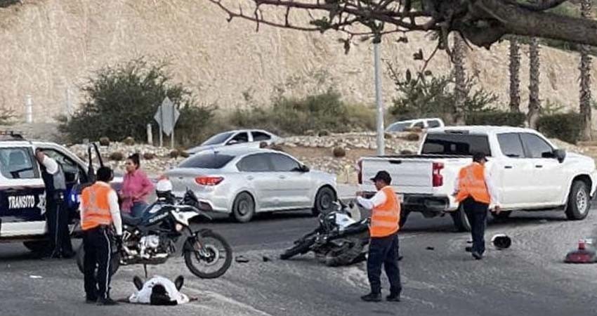 Policía Municipal de Los Cabos es atropellado en Glorieta FONATUR; vocera del alcalde la presunta responsable