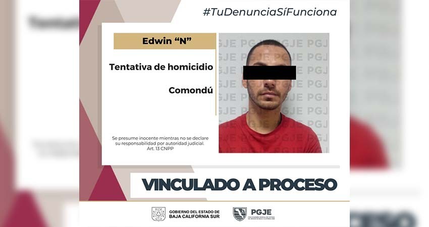 Vinculan a proceso a Edwin “N” por tentativa de homicidio en Puerto San Carlos