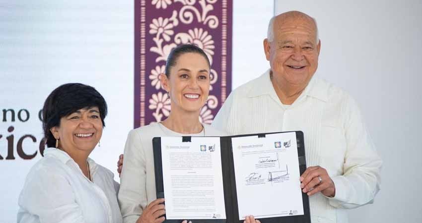 Firman convenio Gobierno Federal y Gobierno de BCS para iniciar el programa “Vivienda para el bienestar”