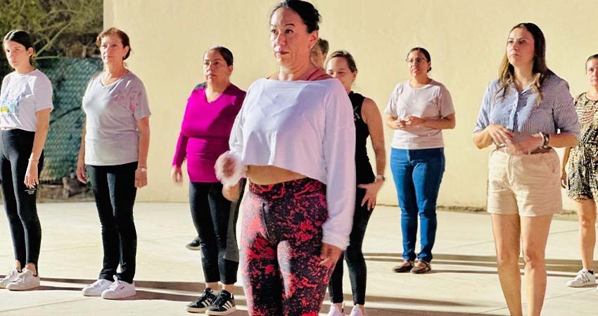 Iniciaron las “Tardes de Eco Parque” con una clase gratuita de baile
