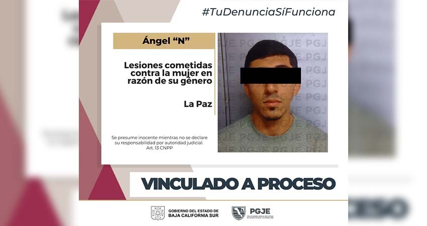 Por lesiones en razón de género Ángel “N” quedó en prisión y vinculado a proceso