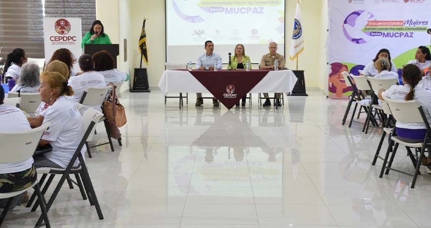 Realiza gobierno de BCS primer encuentro estatal con mujeres constructoras de paz