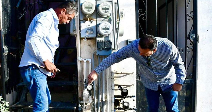 Director de OOMSAPAS Los Cabos realiza recorrido de evaluación del sistema de tandeo y suministro de agua