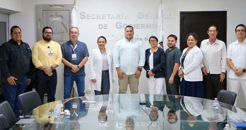 Luego del bloqueo vehicular, establecen mesa de negociación el gobierno de BCS y sindicato de trabajadores de IMSS Bienestar