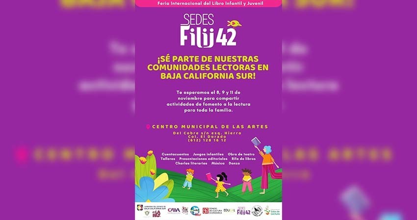 Invitan a la Feria Internacional del Libro Infantil y Juvenil Filij en La Paz