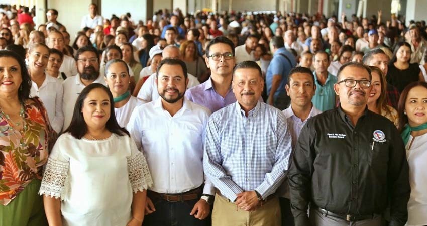 Destaca alcalde Christian Agúndez Importancia de la unidad y el compromiso con la Base Trabajadora