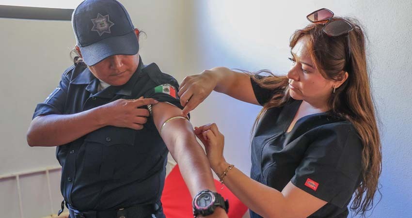 Seguridad Pública de Los Cabos incentiva a sus elementos a mejorar su salud física